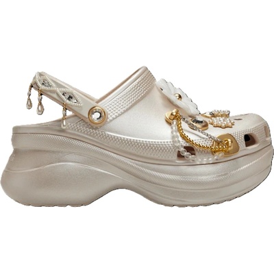 Crocs Чехли Crocs Women's Bedazzled Clogs - Quartz