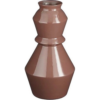 MICA ВАЗА ashton РЕЦИКЛИРАНО СТЪКЛО Ø16х30см Т. КАФЯВА (1155401)