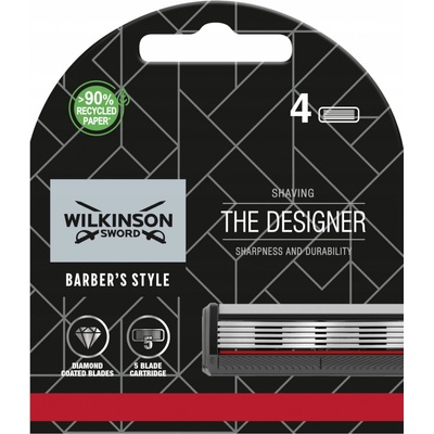 Wilkinson Sword Barbers Style The Architect + 2 ks hlavic