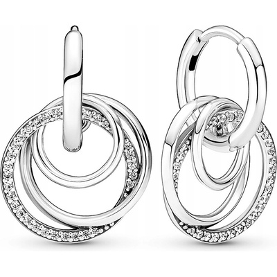 Náušnice Pandora Rodina je nejdůležitější 291156C01