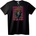 NOONEBRAND Тениска Олдскул Крал Горила - XS, Black