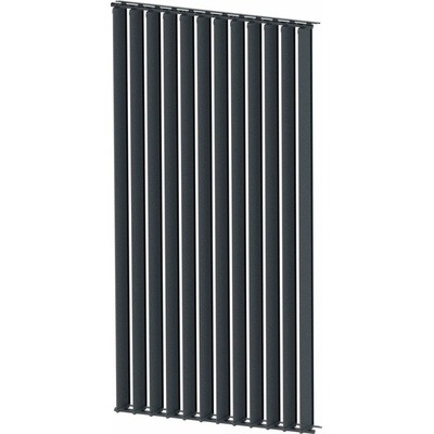 Set Antracitový hliníkový vertikální naklápěcí systém 1,09 m s AL 2,4 m Antracitovou výplní 20x95