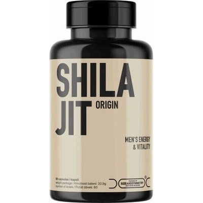SizeAndSymmetry Shilajit Origin 500 mg 60 kapslí