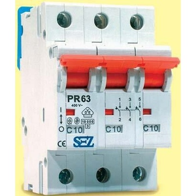 CB Elektro Istič 3-pólový D/10A 10kA Rada:PR6x (SEZ Krompachy)