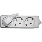 Makalon Разклонител 3 гнезда с кабел 3.0m х1.5mm2 MK (700752)