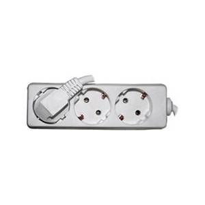 Makalon Разклонител 3 гнезда с кабел 3.0m х1.5mm2 MK (700752)