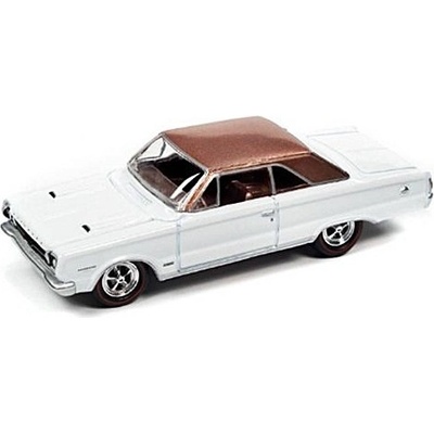 Johnny Lightning Plymouth GTX bílá 1:64