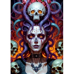 Enjoy - Puzzle Dark Witch - 1 000 piese
