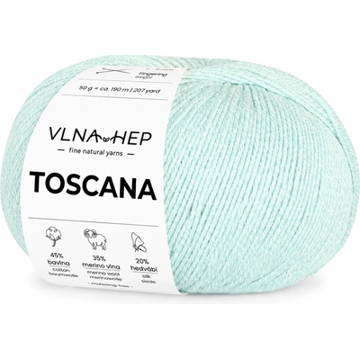 Vlna Hep Příze Toscana 142750 – Ledově mentolová