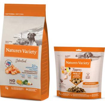 Natures Variety Selected Mini Adult norský losos 7 kg