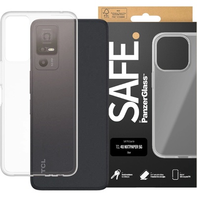 Panzer Гръб Safe Case за TCL 40 Nxtpaper 5G - Прозрачен