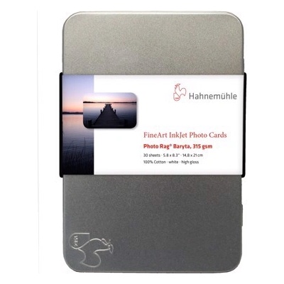 Hahnemühle Hahnemühle Photo Rag Baryta Photo cards 315 g/m2 - A5 - 30 ковчега (10640783)