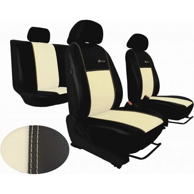 Autopoťah Pok-ter Leather Look Exclusive - béžové