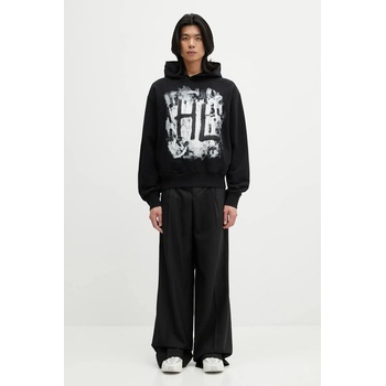 Helmut Lang Памучен суичър Helmut Lang SCRIBBLE. H2. LIGHT. CT (P02HM514)