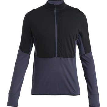 icebreaker Men Merino 200 Realfleece Descender LS Half Zip Размер: L / Цвят: черен