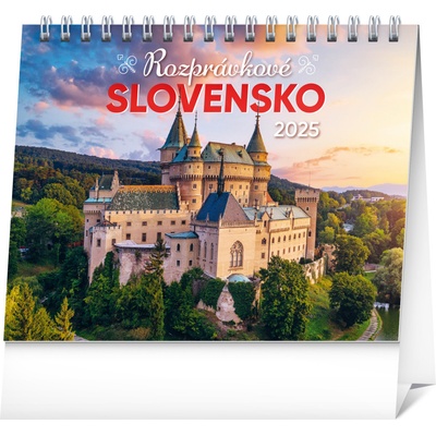 NOTIQUE Stolový Rozprávkové Slovensko 16,5 x 13 cm 2025