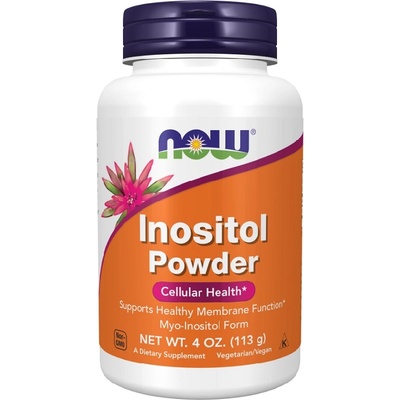 NOW NOW Inositol Powder, 113 Grams