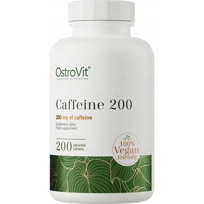 OstroVit CAFFEINE 200 200 tablet – Zboží Dáma