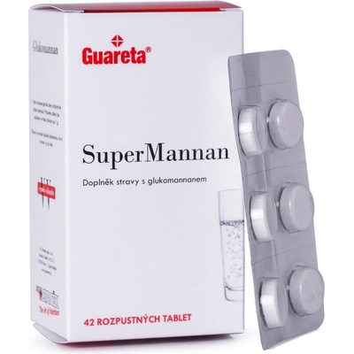 Guareta SuperMannan rozpustné tablety 42 x 1000 mg