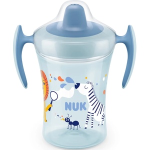 Nuk Чаша с мек накрайник Nuk Evolution - Trainer cup, 230 ml, за момче (10255608)