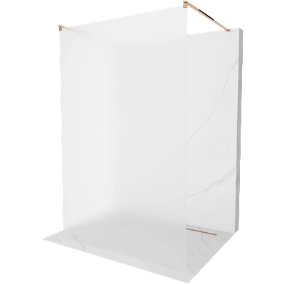 Mexen Kioto свободностояща душ кабина 120 x 200 см, матирано 8 мм, розово злато - 800-120-002-60-30 (800-120-002-60-30)