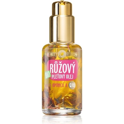 Purity Vision Bio Růžový olej na pokožku s opuncií a Q10 45 ml