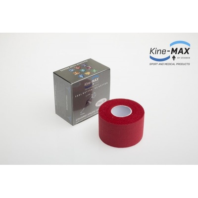 Kine-MAX neelastická tejpovacia páska Team Tape červená 3,8 cm x 10 m