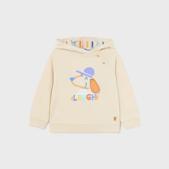 Image 1 of MAYORAL Суичър без цип play кремав цвят за бебе момче Mayoral с кученце