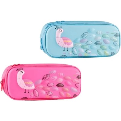 SAMPACK Несесер MP 3D релефен с два ципа SAMPACK Birdy