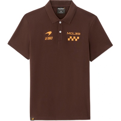 Celio Polo tričko McLaren hnedá