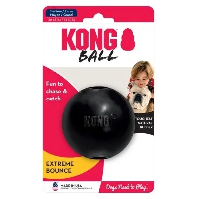 KONG ball extreme medium/large - играчка за куче от гума - САЩ - ub1e