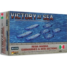 Warlord Games Victory at Sea Regia Marina Submarines & MTB sections