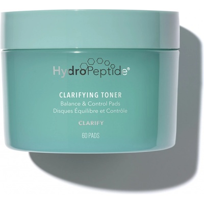 HydroPeptide Clarifying Toner Čistící a zesvětlující toner v polštářcích 60 ks