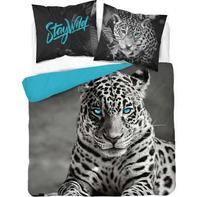 Detexpol obliečky Leopard Bavlna 200x220 2x70x80