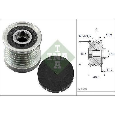 Předstihová spojka Schaeffler INA 535 0038 10