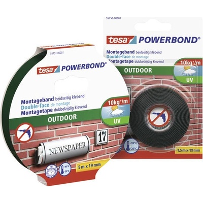 Tesa Lepiaca páska obojstranná do exteriéru 19 mm x 1,5 m