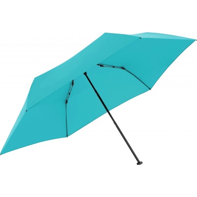 Doppler ZERO flat uni aqua blue skladací dáždnik