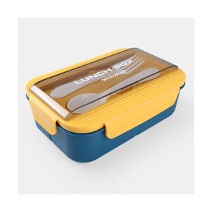 Sentio Кутия за храна 1200мл Blue-Yellow