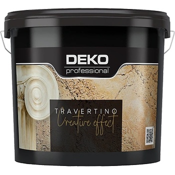 DEKO МАЗИЛКА ИНТЕРИОРНА deko travertino 8кг ПАСТООБРАЗНА (2002038)