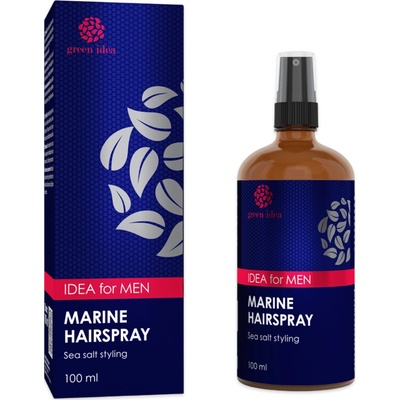 Green idea IDEA for MEN - Marine hairspray - Sea salt styling 100 ml -