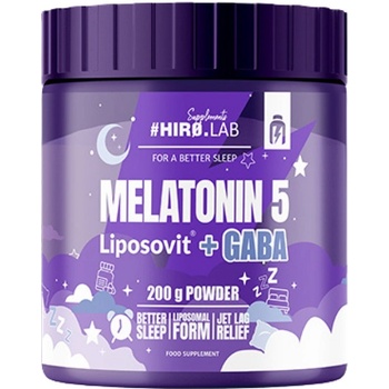 Hero. Lab Melatonin 5 Liposovit + GABA [200 грама] Неовкусен