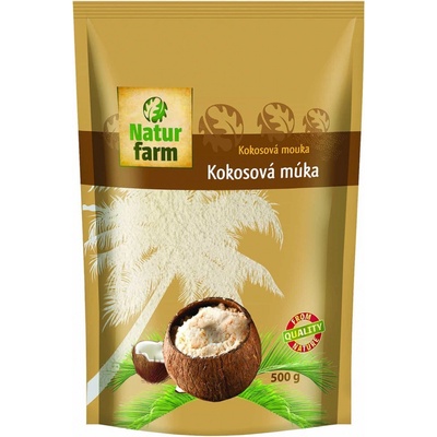 Natur farm Kokosová mouka bezlepková 0,5 kg