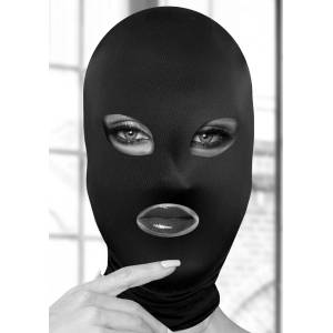 Ouch! Subversion Mask With Open Mouth and Eye Black