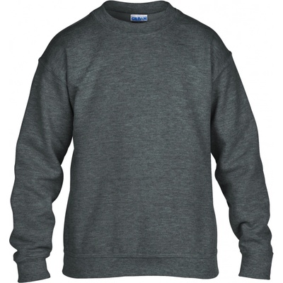 Gildan Unisex mikina G18000K Dark Heather
