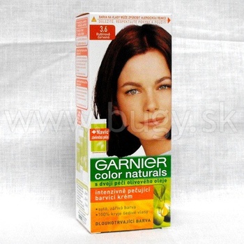 Garnier Color Naturals s dvojitou olivovou starostlivosťou tmavo červená 3.6
