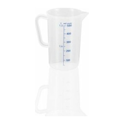 Odměrka plastová 0,5 l průměr 9 cm polypropylen 100028581