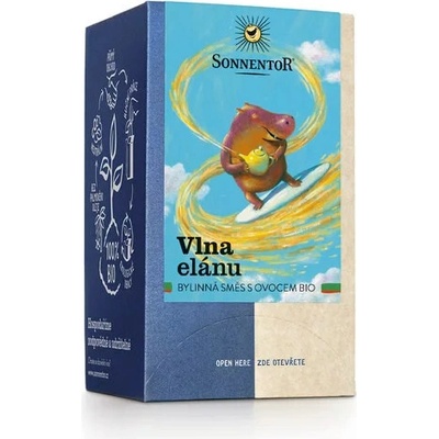 Sonnentor BIO Vlna elánu Bylinná zmes s ovocím 18 x 1,3 g