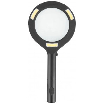 Extol lupa se světlem 80lm, 5x zvětšení