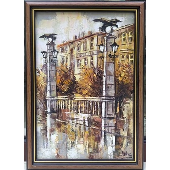 Image 1 of Картина с емблематичният за София " Орлов мост"
