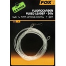 Fox Edges Fluorocarbon Fused Leader 30lbs Kwik Change Swivel vel.7 115cm